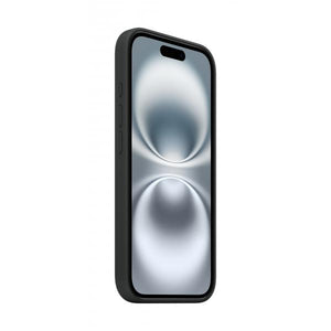 Custodia in Silicone per iPhone 16 con MagSafe - Nera