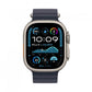 Apple Watch Ultra 2 GPS + Cellular 49mm Natural Titanium Case with Navy Ocean Band
