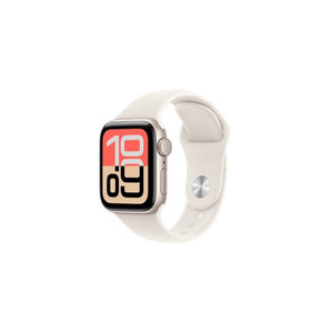 Apple Watch SE 3GPS + Cellular 40mmStarlight Aluminium Case with Starlight Sport Band - M/L