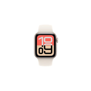 Apple Watch SE 3GPS + Cellular 44mmStarlight Aluminium Case with Starlight Sport Band - S/M