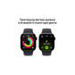 Apple Watch Series 11GPS46mmJet Black Aluminium Case with Black Sport Band - S/M
