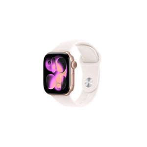 Apple Watch Series 11GPS46mmRose Gold Aluminium Case with Light Blush Sport Band - S/M