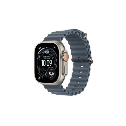 Apple Watch Ultra 3GPS + Cellular49mmNatural Titanium Case with Anchor Blue Ocean Band
