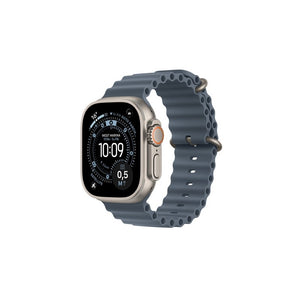 Apple Watch Ultra 3GPS + Cellular49mmNatural Titanium Case with Anchor Blue Ocean Band