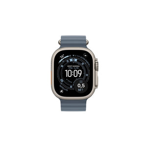 Apple Watch Ultra 3GPS + Cellular49mmNatural Titanium Case with Anchor Blue Ocean Band