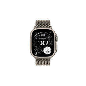 Apple Watch Ultra 3GPS + Cellular49mmNatural Titanium Case with Natural Titanium Milanese Loop - Medium