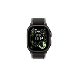 Apple Watch Ultra 3GPS + Cellular49mmBlack Titanium Case with Black/Charcoal Trail Loop - S/M