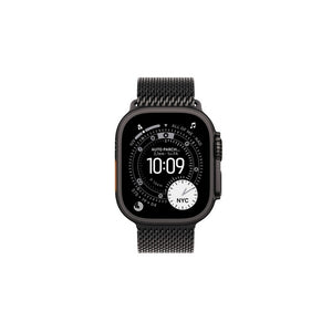 Apple Watch Ultra 3GPS + Cellular49mmBlack Titanium Case with Black Titanium Milanese Loop - Small