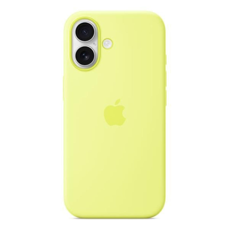 Custodia in silicone per iPhone 17 con MagSafe - Giallo neon