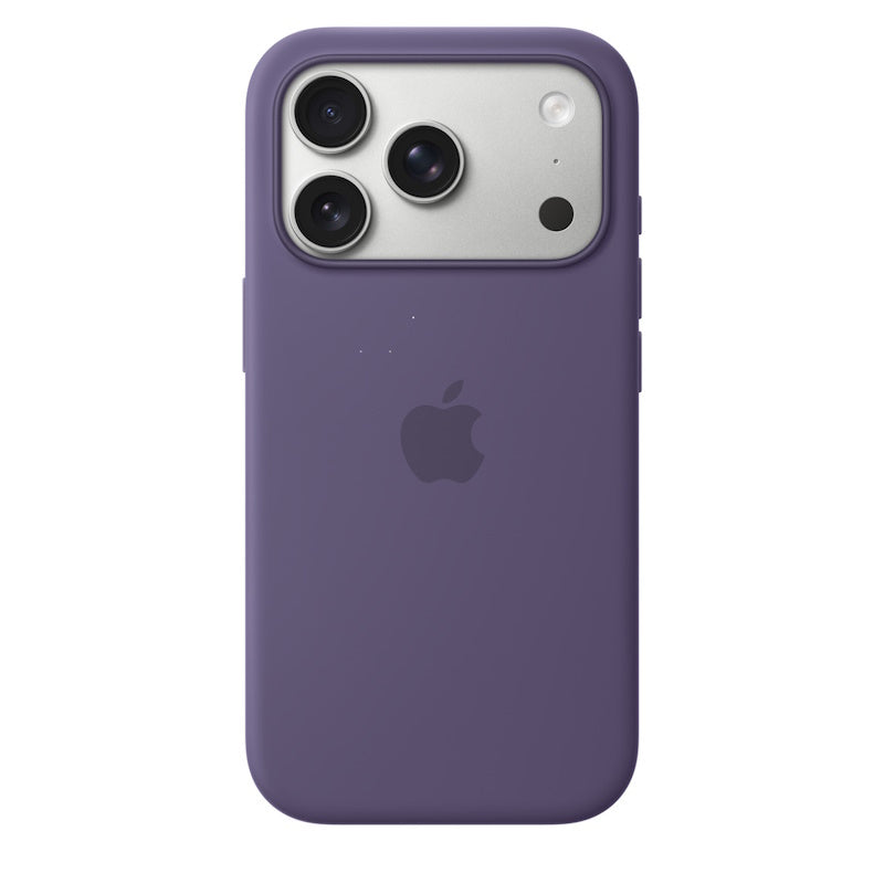 Custodia in silicone per iPhone 17 Pro con MagSafe - Viola nebbia