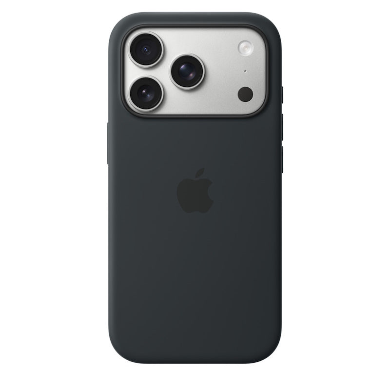 Custodia in silicone per iPhone 17 Pro con MagSafe - Nero