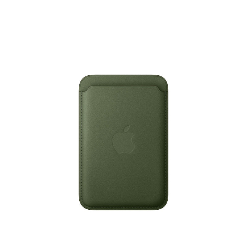 Portafoglio in tessuto FineWoven per iPhone con MagSafe - Muschio