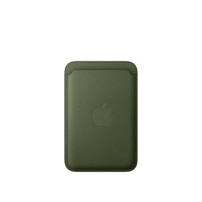 Portafoglio in tessuto FineWoven per iPhone con MagSafe - Muschio