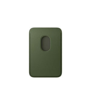 Portafoglio in tessuto FineWoven per iPhone con MagSafe - Muschio