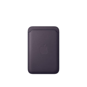 Portafoglio in tessuto FineWoven per iPhone con MagSafe - Viola mezzanotte