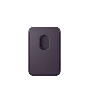 Portafoglio in tessuto FineWoven per iPhone con MagSafe - Viola mezzanotte