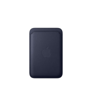 Portafoglio in tessuto FineWoven per iPhone con MagSafe - Blu navy
