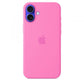 Custodia in Silicone per iPhone 16 Plus con MagSafe - Peonia