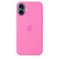 Custodia in Silicone per iPhone 16 Plus con MagSafe - Peonia