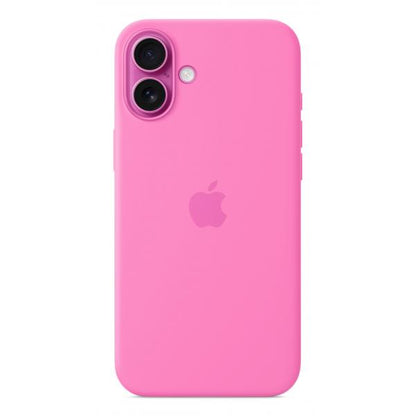 Custodia in Silicone per iPhone 16 Plus con MagSafe - Peonia
