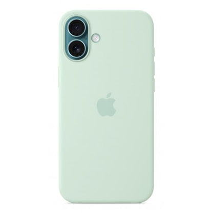 Custodia in Silicone per iPhone 16 Plus con MagSafe - Acquamarine