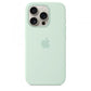 IPHONE 16 PRO SILICONE CASE WITH MAGSAFE - AQUAMARINE