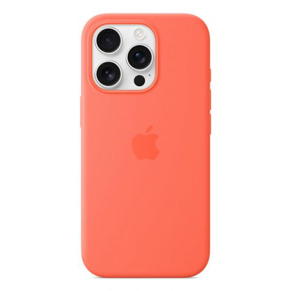 Custodia in Silicone per iPhone 16 Pro con MagSafe - Mandarino