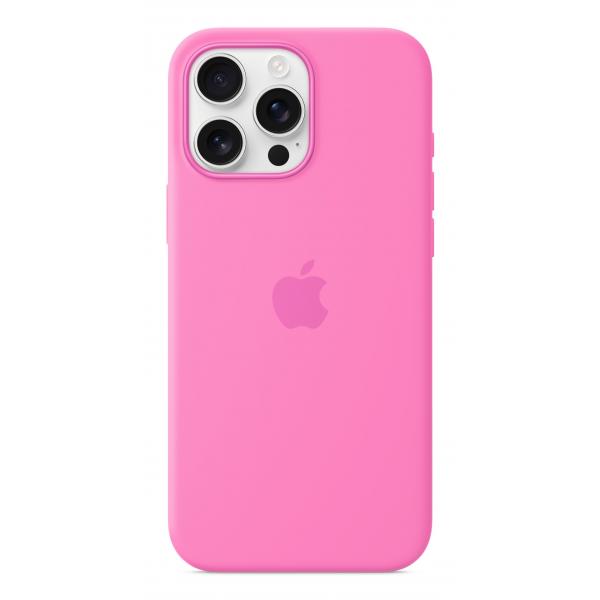 Custodia in Silicone per iPhone 16 Pro Max con MagSafe - Peonia
