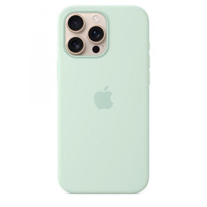 IPHONE 16 PRO MAX SILICONE CASE WITH MAGSAFE - AQUAMARINE