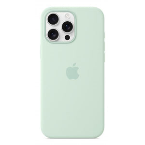 IPHONE 16 PRO MAX SILICONE CASE WITH MAGSAFE - AQUAMARINE
