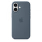 Custodia in silicone per iPhone 17 con MagSafe - Blu Salmastro