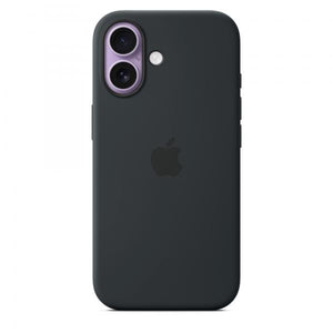 Custodia in silicone per iPhone 17 con MagSafe - Nero
