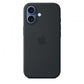 Custodia in silicone per iPhone 17 con MagSafe - Nero
