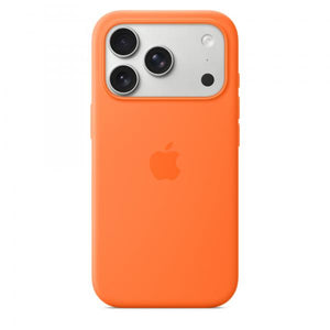 iCustodia in silicone per Phone 17 Pro con MagSafe - Arancione