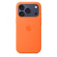 iCustodia in silicone per Phone 17 Pro con MagSafe - Arancione