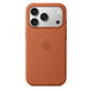 Custodia in silicone per iPhone 17 Pro con MagSafe - Terracotta