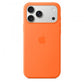 Custodia in silicone per iPhone 17 Pro Max con MagSafe - Arancione