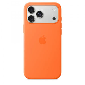 Custodia in silicone per iPhone 17 Pro Max con MagSafe - Arancione