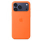Custodia in silicone per iPhone 17 Pro Max con MagSafe - Arancione