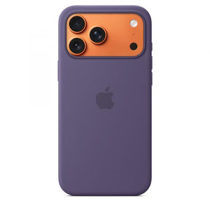 Custodia in silicone per iPhone 17 Pro Max con MagSafe- Viola nebbia