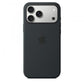 Custodia in silicone per iPhone 17 Pro Max con MagSafe - Nero