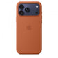 Custodia in silicone per iPhone 17 Pro Max con MagSafe - Terracotta