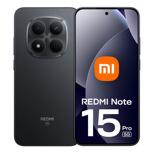 XIAOMI REDMI NOTE 15 PRO 256GB 8GB RAM 5G BLACK EU OEM
