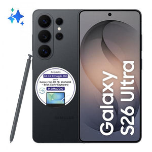 SAMSUNG S948 GALAXY S26 ULTRA 256GB 12GB RAM 5G DS BLACK ITALY