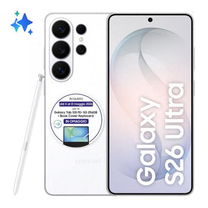 SAMSUNG S948 GALAXY S26 ULTRA 256GB 12GB RAM 5G DS WHITE ITALY