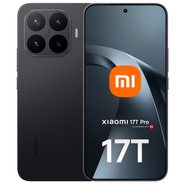 XIAOMI 17T PRO 512GB 12GB RAM BLACK EU OEM