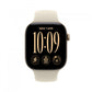 Apple Watch Series 12 GPS 46mm Light Gold Aluminium Case with Sand Sport Band - M/L