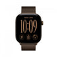 Apple Watch Series 12 GPS + Cellular 46mm Dark Bronze Aluminium Case with Dark Bronze Milanese Loop - M/L