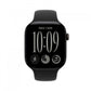 Apple Watch Series 12 GPS + Cellular 46mm Black Aluminium Case with Black Sport Band - M/L
