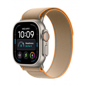 Apple Watch Ultra 4 GPS + Cellular 49mm Natural Titanium Case with Sand Trail Loop - M/L